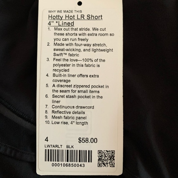 Lululemon Hotty Hot shorts - Picture 10 of 10